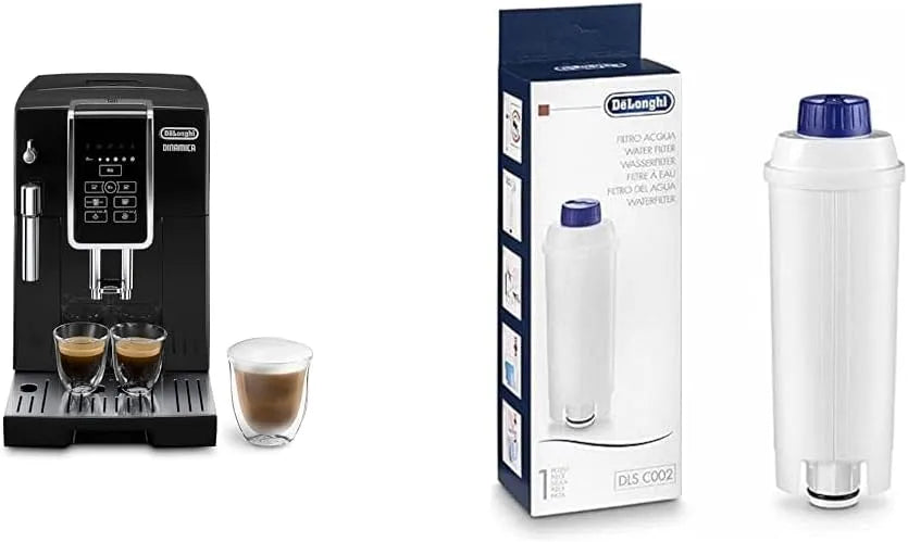 De'Longhi Kaffeevollautomat ECAM 350.15 350.15.B DLSC002, weiß, Dinamica.B mit Milchaufschäumdüse für Cappuccino, Zubehör für Kaffeevollautomaten