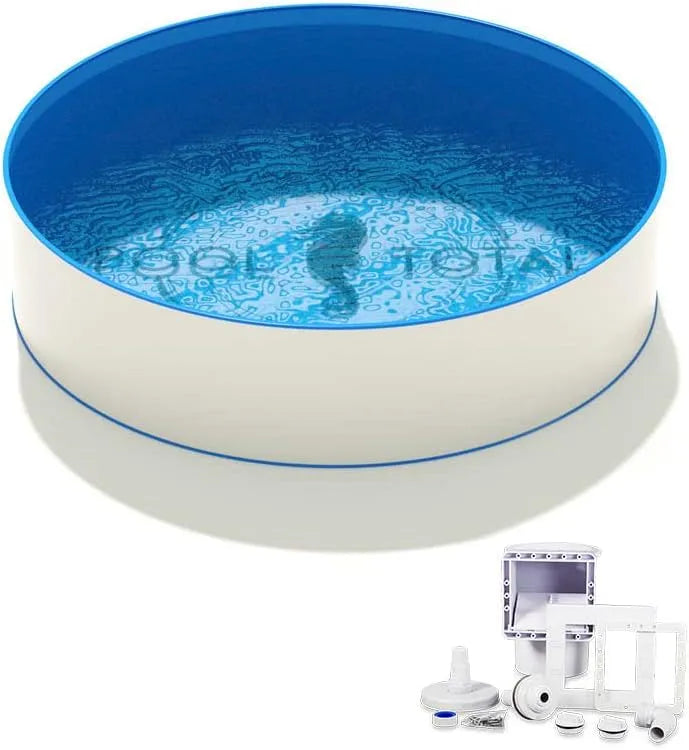 Pool, Set Basis+ Ø 6,00 x 1,50m, 0,8mm Stahl