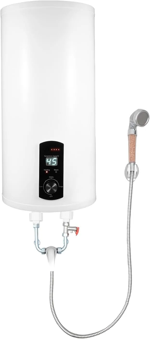 Warmwasserbereiter, Elektrischer Durchlauferhitzer 2000W Elektrische Wassererhitzer, Fassungsvermögen 80 l