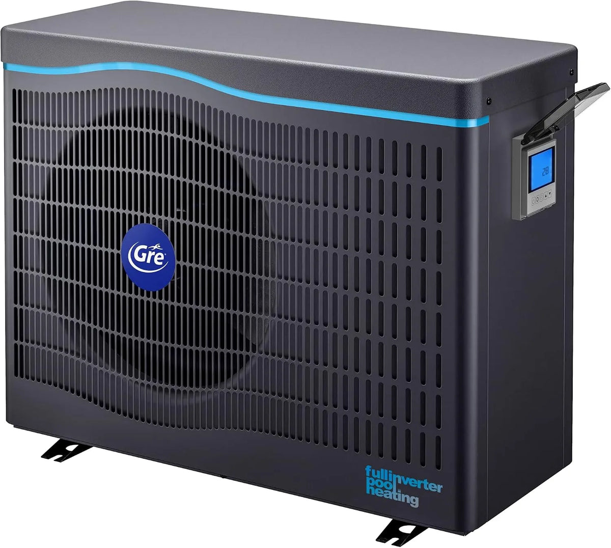 Pool HPGIC45, Full Inverter-Wärmepumpe für Pools bis zu 45 m³, Gre, iAqualink+ App-Steuerung und hohe Energieeffizienz