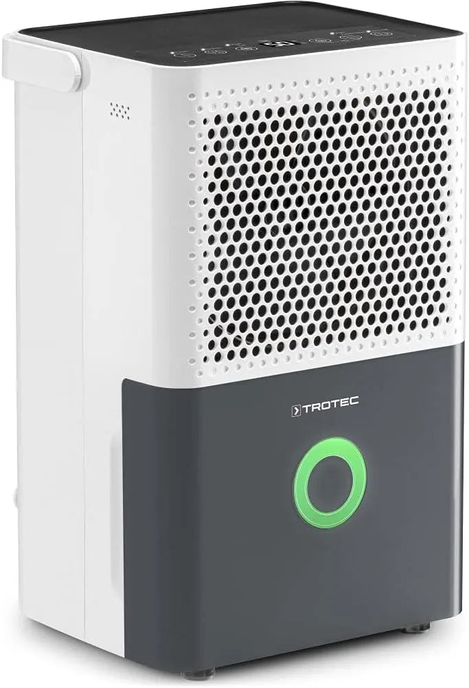 Trotec Luftentfeuchter TTK 33 E, Leistung 14 L/Tag, Fläche 15 m², 37 m³, elektrisch, Raum Entfeuchter, für Wohn- und Schlafzimmer