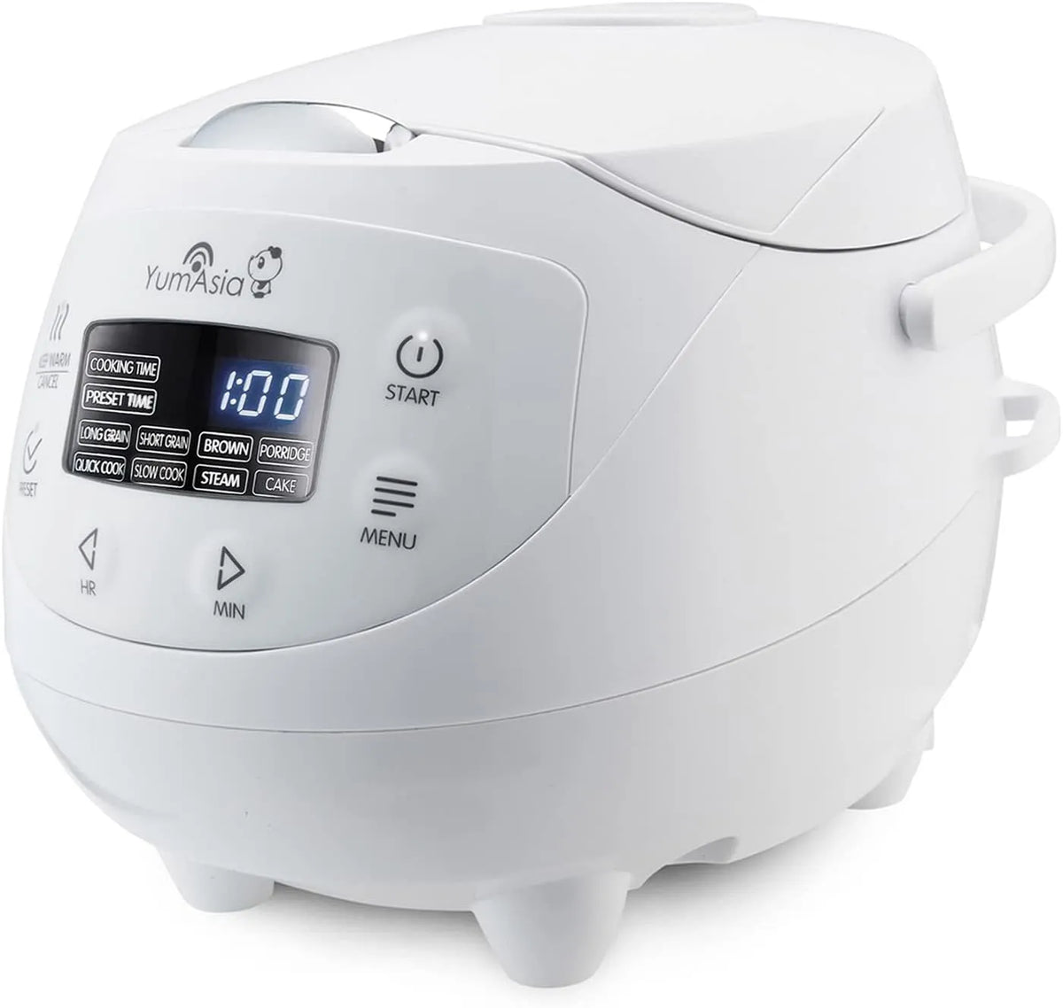 Ninja, 4 Multicooker-Funktion, 3,5 Tassen, Fassungsvermögen 0,63 Liter, 4 Reisfunktionen, 220–240V, Arctic White