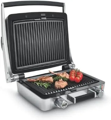 Grill CW 3627 60-Minuten-Timer Fritel WaffleTastic Combi, Austauschbare Platten, Hellgrau, Leistung 1600 W, Waffeleisen &, PFAS-frei +