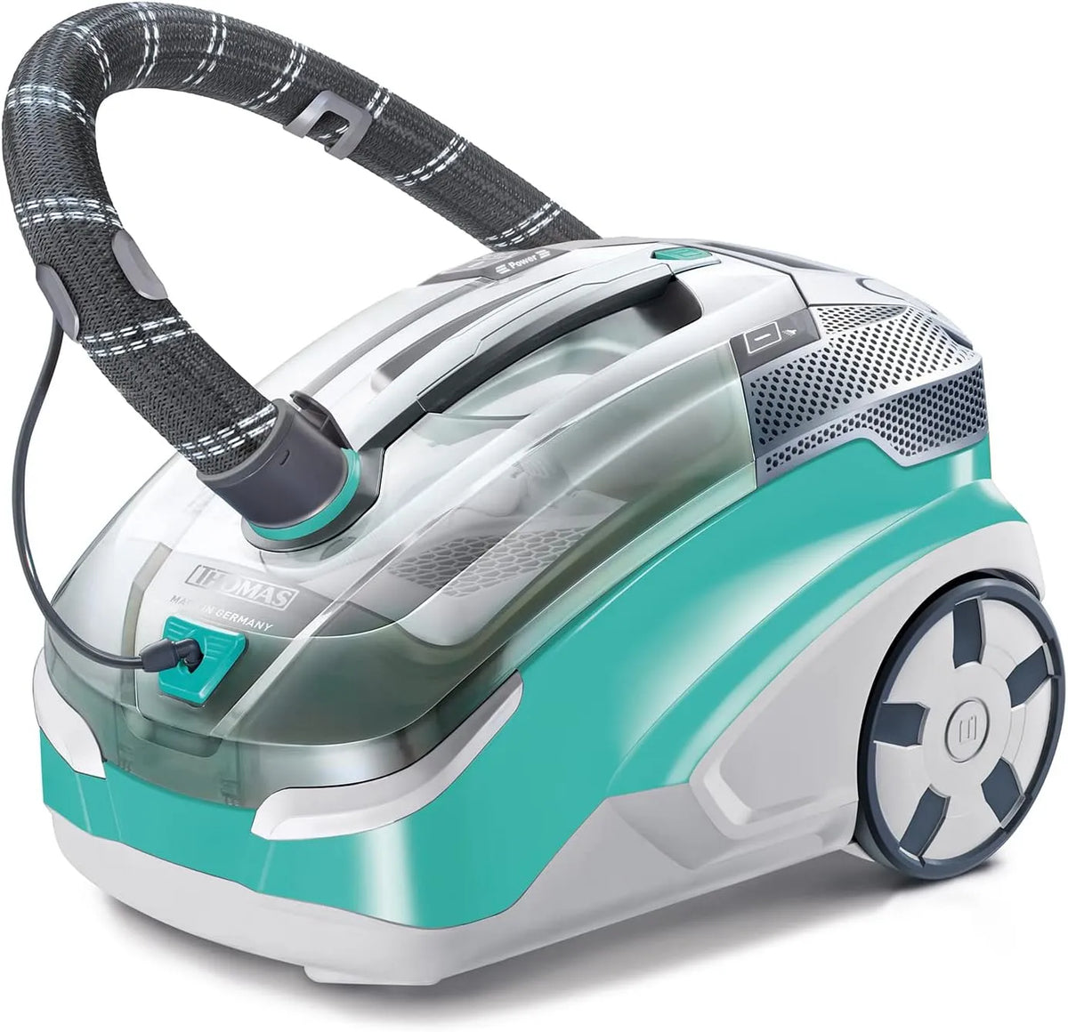 Staubsauger X10, THOMAS Aqua+ Multi CLEAN PARQUET, beutellos, für Allergiker, Made in Germany, 1700 Watt max., Waschsauger, Wasserfilterung