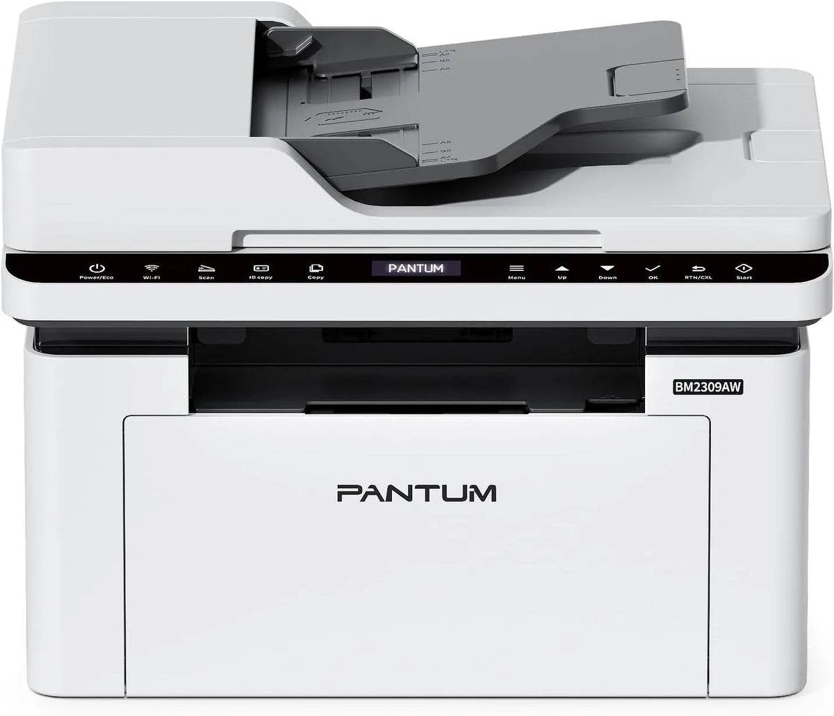 Multifunktions-Laserdrucker Modell BM2309AW 3in1 20ppm PANTUM, A4, Inklusive 500-Seiten-Starter-Tonerkartusche BM2300AW, WLAN &USB, in Schwarz-Weiß
