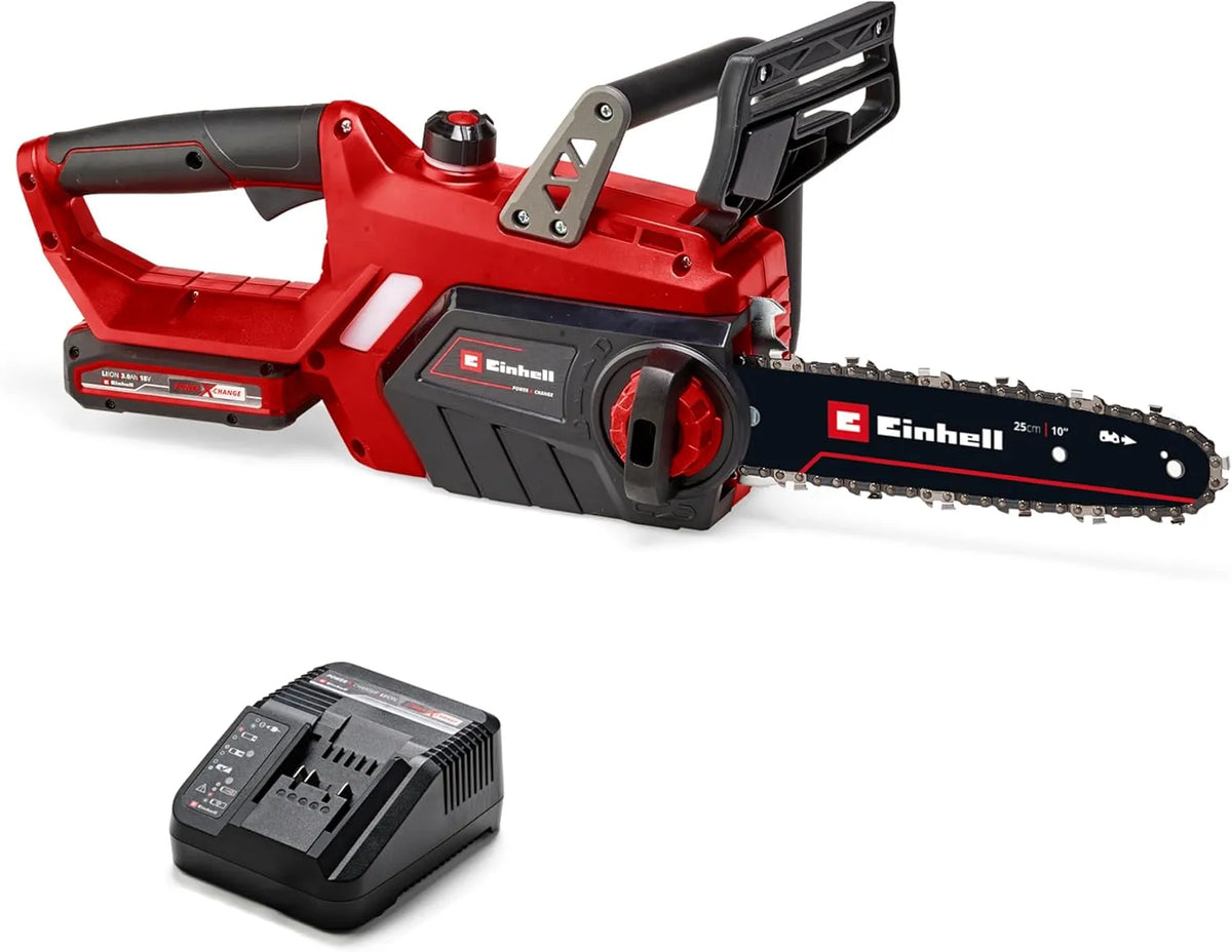 Einhell Akku-Kettensäge GE-LC 18, Spannung 18 V, 4,5 m, s Kettengeschwindigkeit, /25-1 Li Kit Power X-Change, 23 cm Schnittlänge