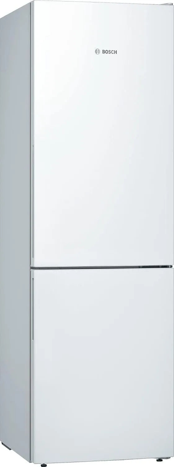 Bosch Modell KGE36AWCA, Fassungsvermögen 214 L Kühlen & 88 L Gefrieren, Serie 6 Kombination, Maße 186 x 60 cm, LowFrost seltener abtauen, Weiß