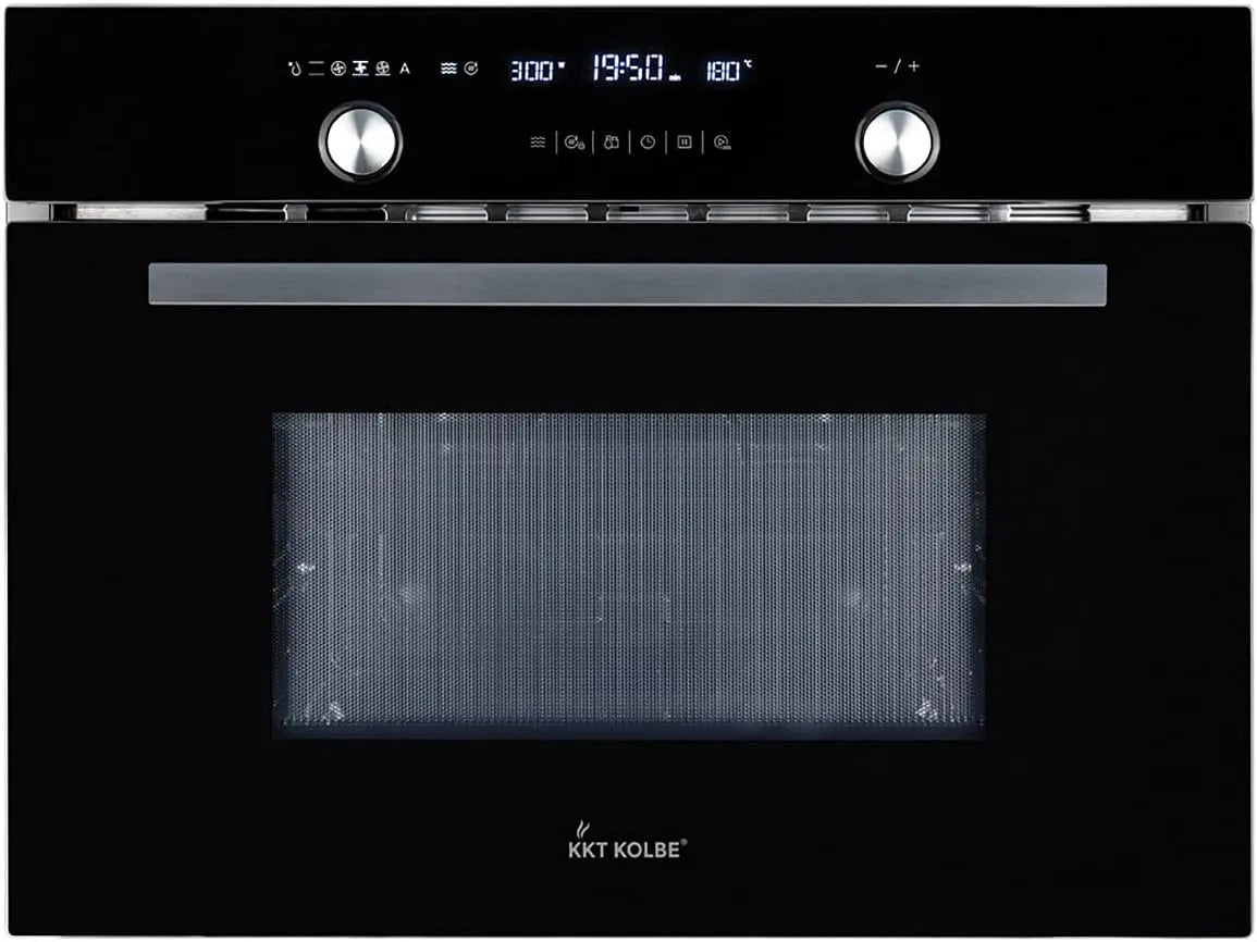 Grill EBM4502S, 2-fach Wärmeschutzverglasung, Leistung 3,35kW, Umluft, Automatik-Timer, KKT KOLBE Einbaumikrowelle 60 cm, Fassungsvermögen 44L