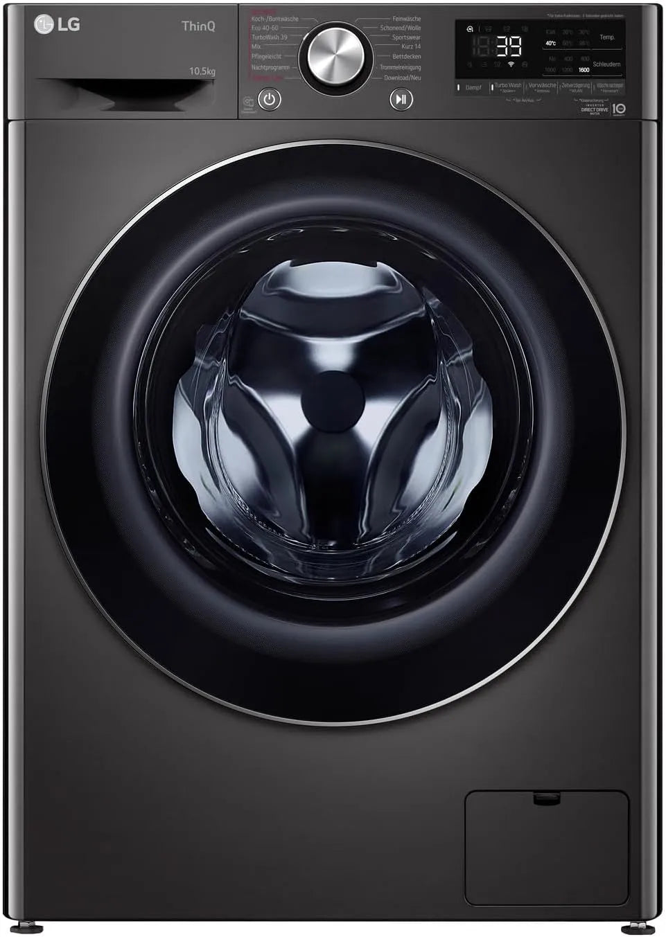 LG Waschmaschine F6WV710P2S 1600, Electronics EEK A Frontbeladung 10,5 kg Umin Dampf Inverter Direktantrieb