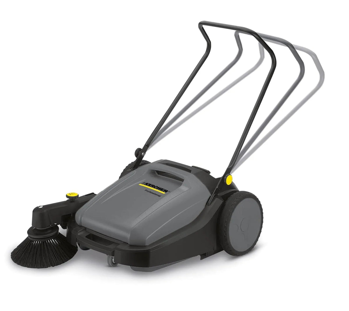 Kärcher Modell KM70/20C, Kehrmaschinen, in Schwarz, Farbe Grau