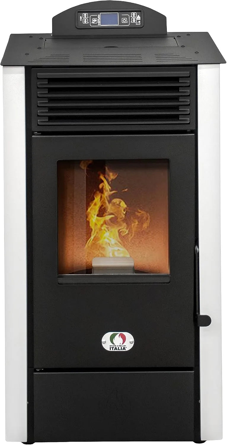 PELLET ITALIA California STUFE A, Leistungsstufen Kompaktes Design 24 Monate Weiß