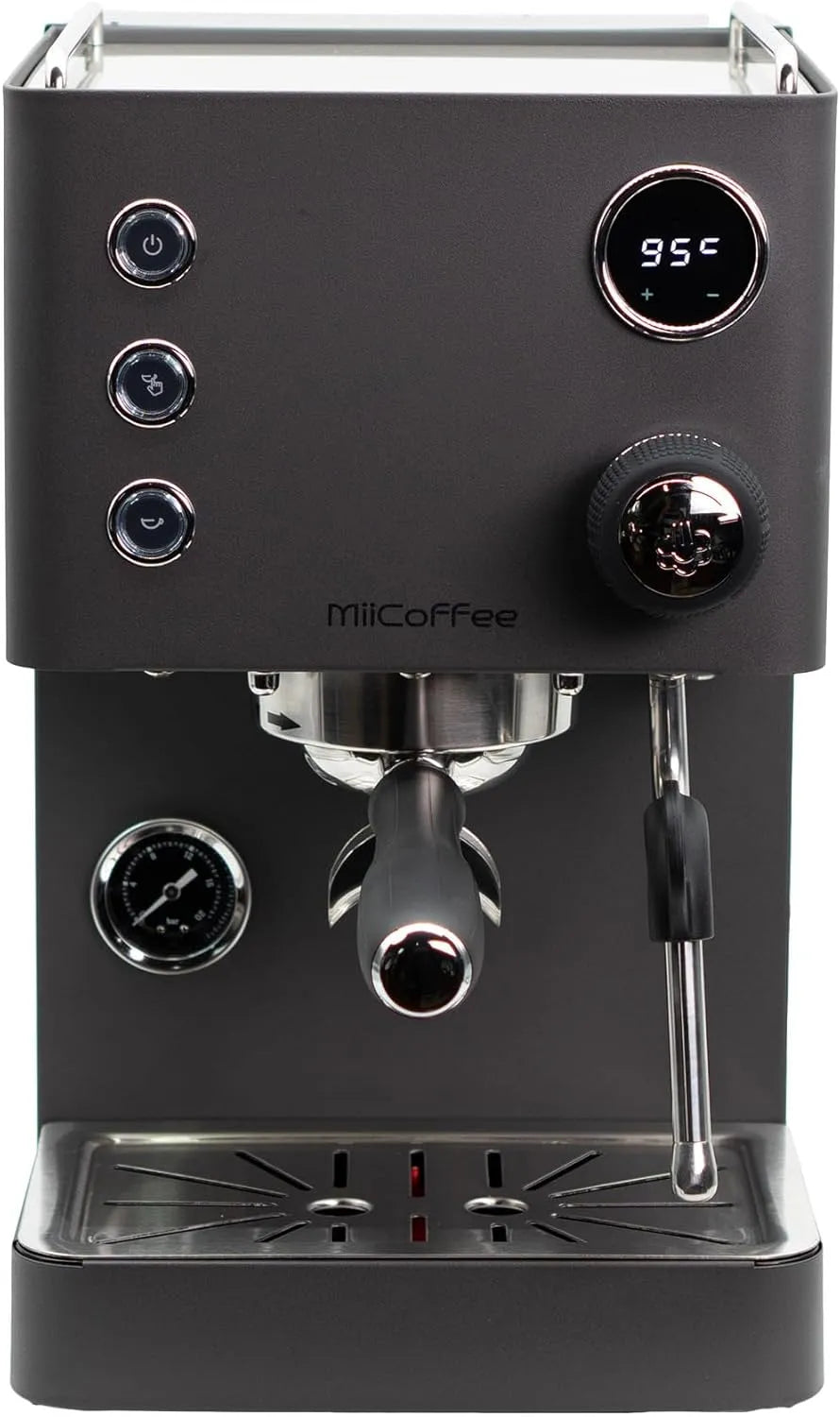 Espressomaschine MiiCoffee Apex, V2, Farbe Grau