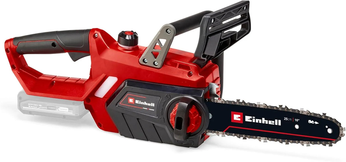 Einhell Akku-Kettensäge GE-LC 18, Spannung 18 V, 4,5 m, autom. Kettenschmierung, ohne Akku, /25 Li-Solo Power X-Change, 23 cm Schnittlänge