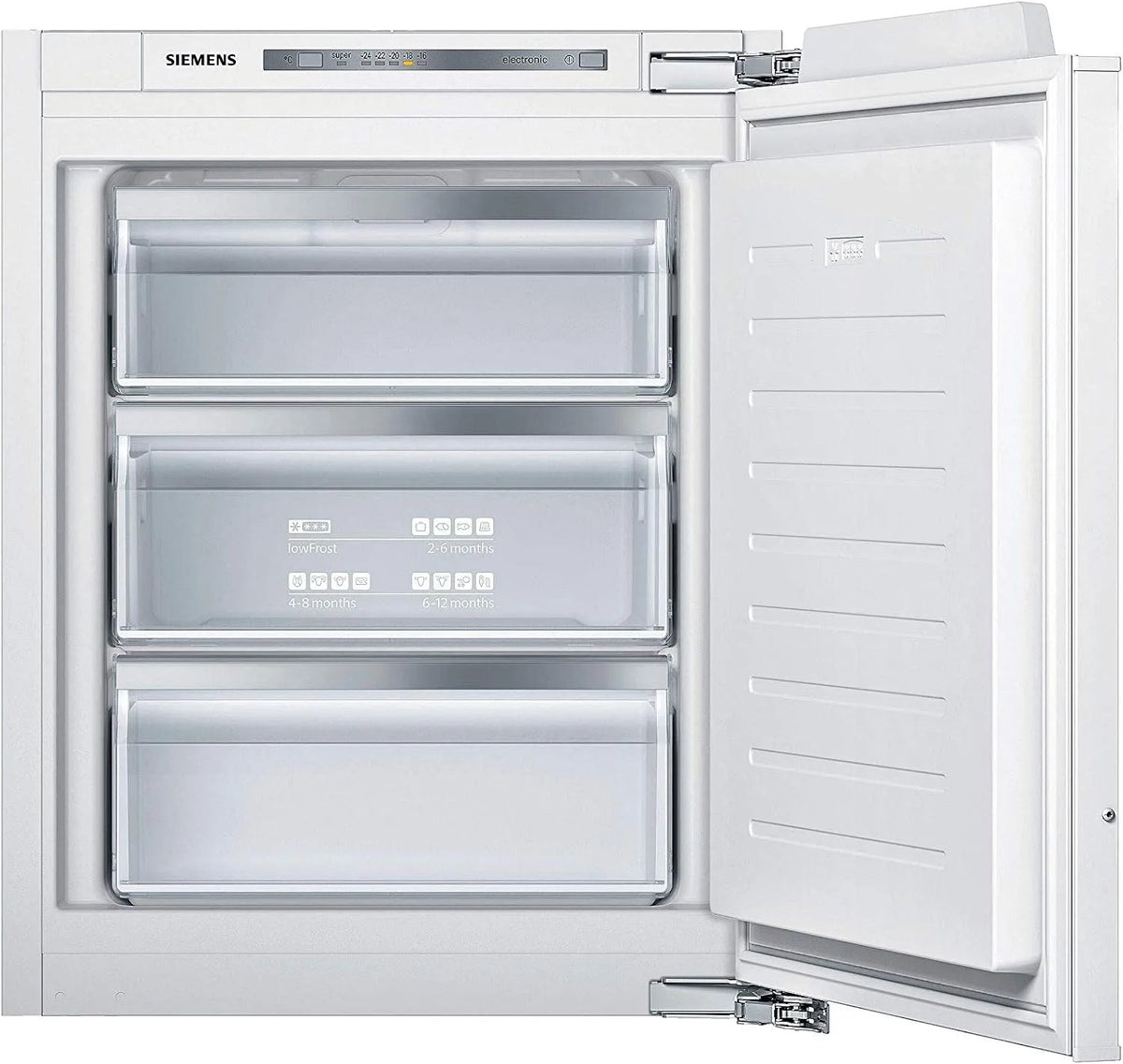 Siemens Gefrierschrank GI11VADE0 iQ500, Fassungsvermögen 72 l, 144 kWh, Einbau, Jahr, lowFrost, freshSense, softClosing Tür