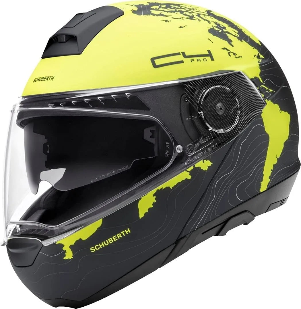 Schuberth C4 Pro Magnitudo Klapphelm, 53, Yellow, XS