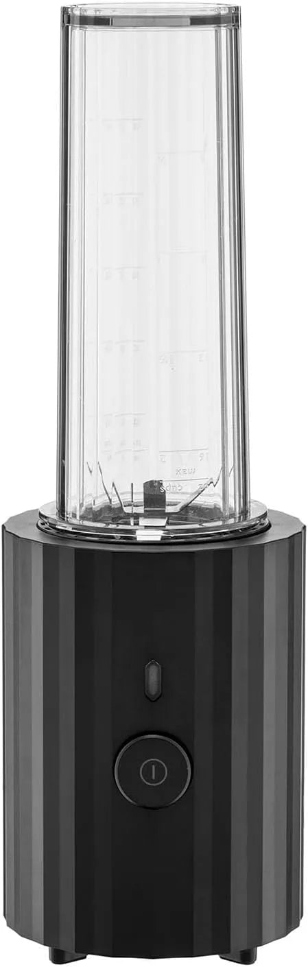 Modell B MDL17 Alessi Plissé, Europäischer Stecker 380 W, Design Persönlicher Mixer, aus Thermoplastischem Harz, in Schwarz