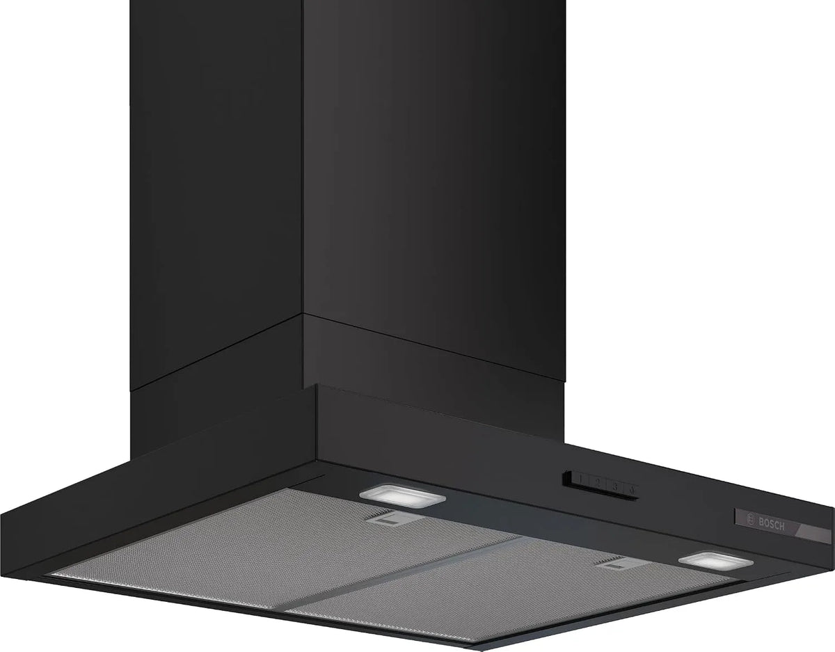 Modell Serie 2, Wandesse, Breite 60 cm DWB63BC60, Mattschwarz