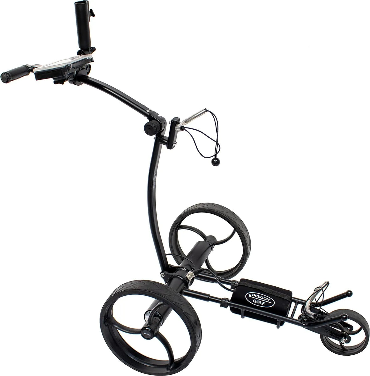 Modell Elektro-Golftrolley Pro Black Edition GT-X600 10Ah-Lithium-Akku BeeGon Golf