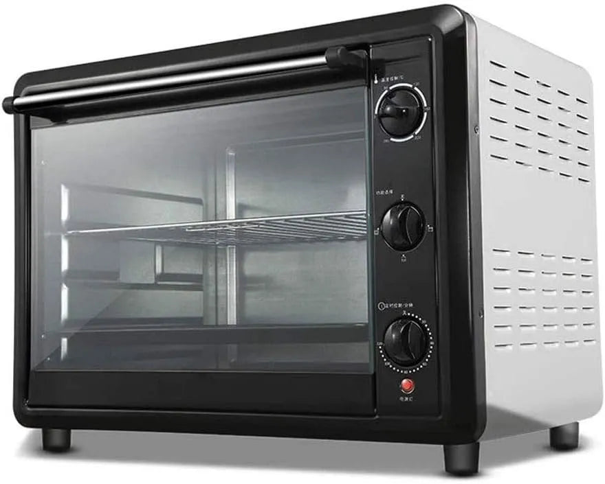 Toaster, VejiA Backofen 60L, Multifunktions-Edelstahl-Finish, mit vierschichtigen Haushalts- und gewerblichen Achtrohr-Drehgabeln