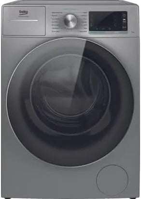 Beko Waschmaschine 912S/PRO 1200, Gewicht 9 kg, PRO freistehende, Schleuderwahl U, silber, Professional AWB 912S, Modell 912S, min