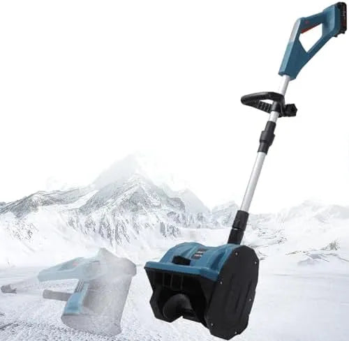 Elektrische Schneekehrmaschine, manuelle Schneeräummaschine für den Außenbereich, hocheffiziente Schneekehrmaschine, Doppelsch