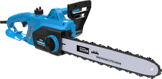 Güde Elektro Kettensäge 95031 KS 355 EC, Leistung 1400 W, 345 mm Schnittlänge, werkzeuglose Kettenspannung, automatische Kettenschmierung