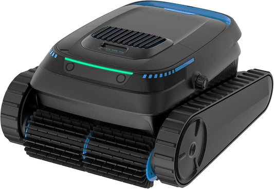 Poolroboter PC10 18927, 2026 Neu, Poolreiniger für Pools bis 170㎡, Poolsauger Akku Kabelloser, Boden und Wand, Wasserlinie, LPH, Wandklettern