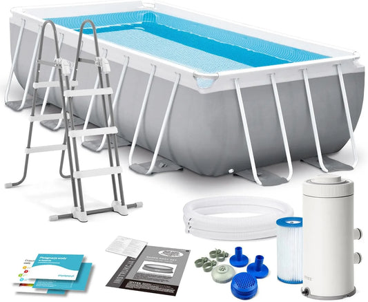 Pool, 4M X 2M X 1M Prism Frame Rectangular Set