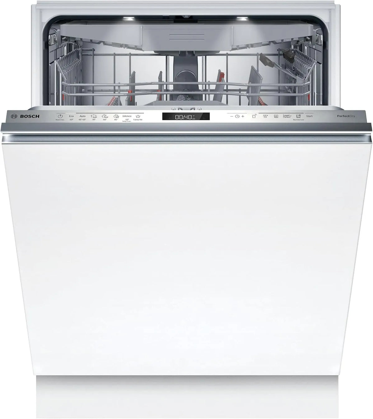 Bosch Geschirrspüler SBV6ZCX25E, XXL Vollintegriert 60 cm, Serie 6, Made in Germany, Max Flex Körbe, Smart Start, ckschublade, Zeolith Trocknung