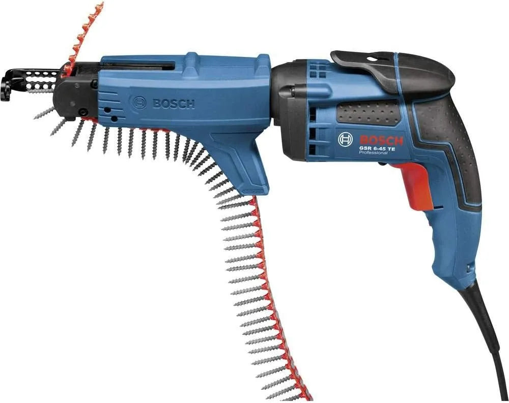 Bosch Professional GSR 6-45 TE + MA 55 0601445101, 6,0 mm Bohrschrauben-Ø, 12 Nm Drehmoment, L-BOXX, Tiefenanschlag, Farbe, Size