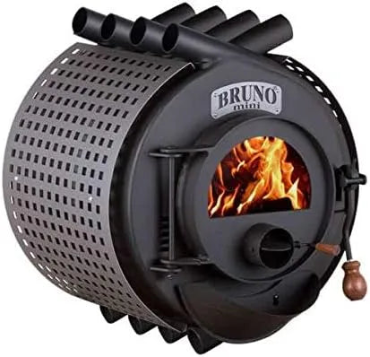 Mini II Werkstattofen Bruno, Leistung 9 kW Warmluftofen, Top Qualität, Zulassung für Deutschland und Schweiz, BimSchV, ohne Untergestell