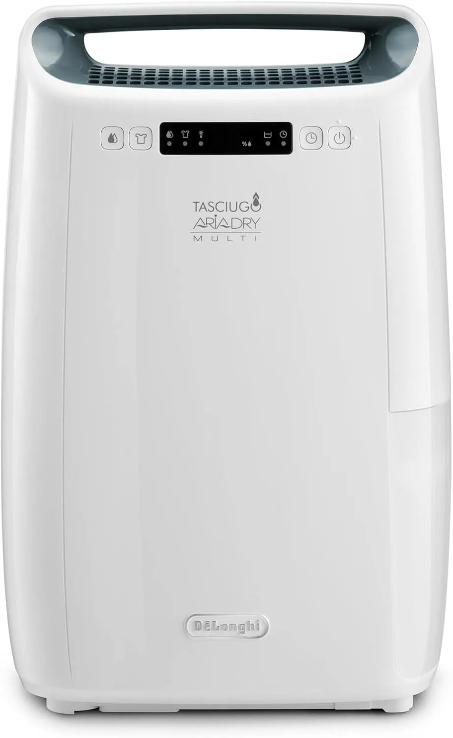 De'Longhi Luftentfeuchter DEXD216RF, entfernt Feuchtigkeit zu Hause mit Filtration mit 3 Aktionen, AriaDry Mehrzweck, in Schwarz