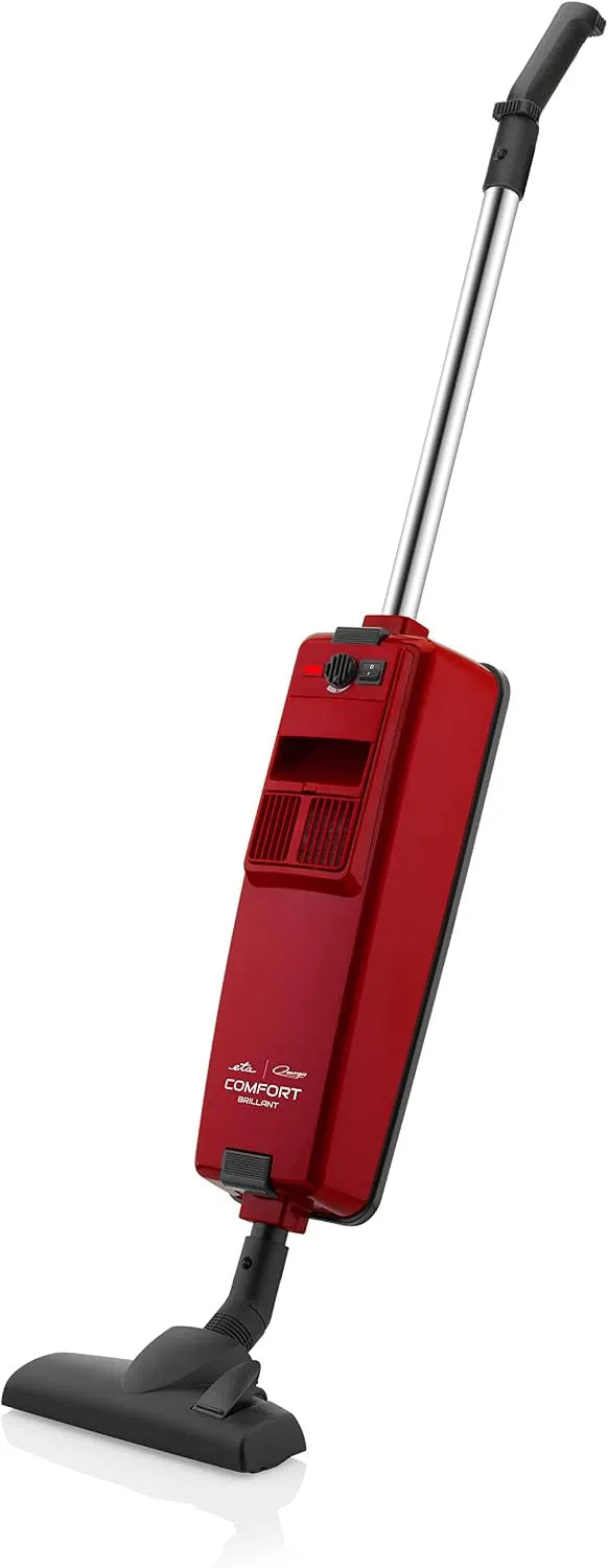Staubsauger, ETA Omega Handstaubsauger Comfort Brillant mit Beutel, Kabel, Parkett-Bürste und Polsterdüse für Tierhaare I Rot