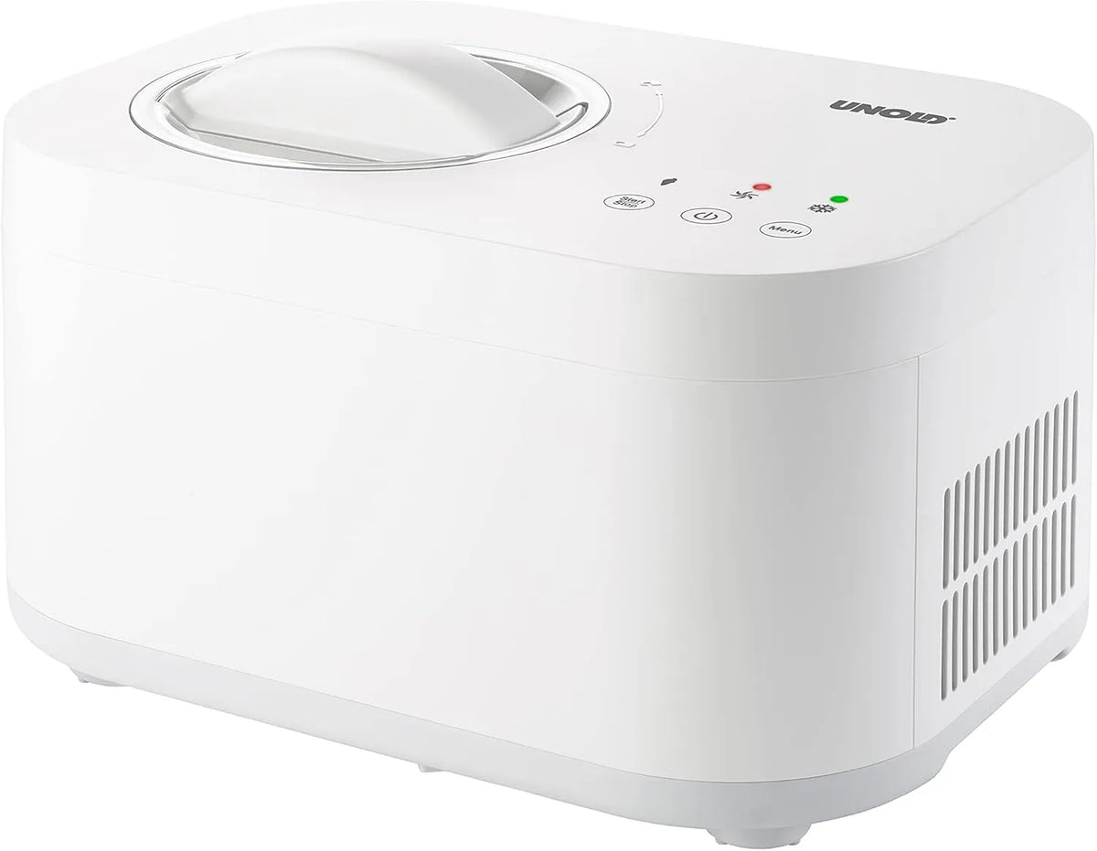 Eismaschine UNOLD 48820, Leistung 100 W, selbstkühlender Kompressor, Snow, entnehmbarer Eisbehälter, auch für vegane