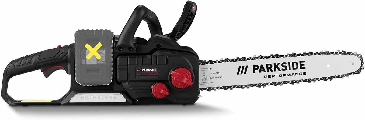 Parkside PPKSA 40, Schnittlänge: 38 cm, PERFORMANCE 40V Akku Kettensäge Li B2, ohne Akku und Ladegerät