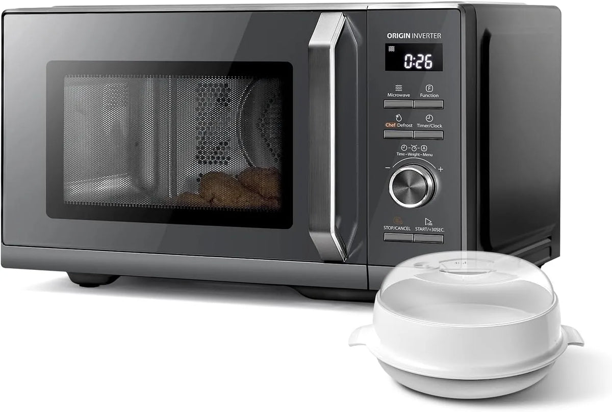 Toshiba Mikrowelle MW3-AC26SFI, MG, Konvektion, Dampf, Farbe Grau, Chef Defrost, Kombi., Air Fry Auto Menü