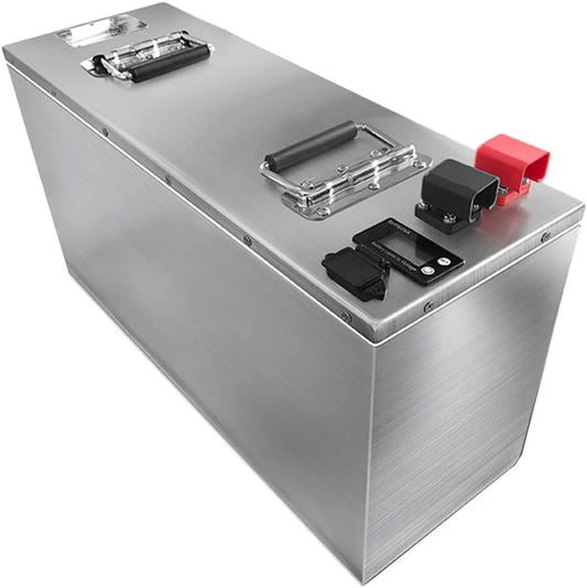 Modell Yachtbatterie 50Ah 100Ah Lithium-Eisenphosphat-Batterien für Motoren von LiFePO4-Batterie 0-3600W
