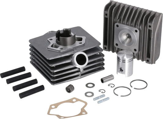 Modell: Zylinder 50ccm 38mm-Kolben S51 Set, komplett mit Ø38mm-Kolben und Zylinderkopf, 60 km/h, für, KR51/2, SR50, kugelpoliert