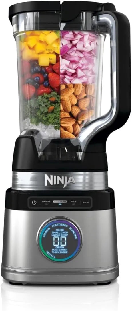 Ninja Standmixer TB201EU, 1,9 L max. Fassungsvermögen, Leistung 1200 W, Fassungsvermögen 2 L Krug, Detect Power Mixer Pro, Smoothie Maker