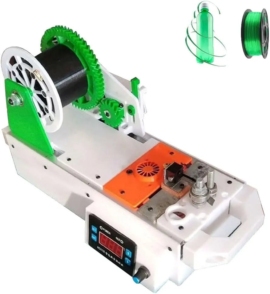 Drucker, 3D -Extruder mit digitaler Anzeige, Desktop -Filamenthersteller für Familien, 3D -Recycling -Pet -Filamenthersteller, DIY -Hersteller