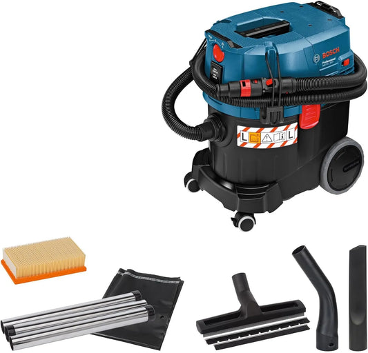 Bosch Nass-/Trockensauger GAS 35 L, Leistung 1200 Watt, 3 m Schlauch, Professional SFC+