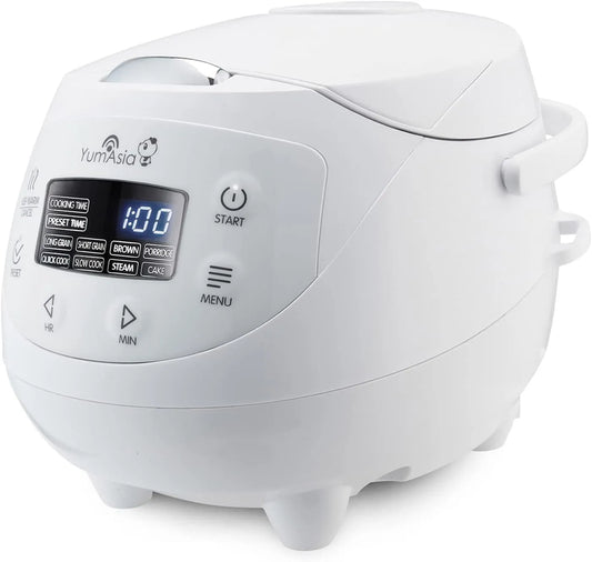 Ninja, 4 Multicooker-Funktion, 3,5 Tassen, Fassungsvermögen 0,63 Liter, 4 Reisfunktionen, 220–240V, Arctic White