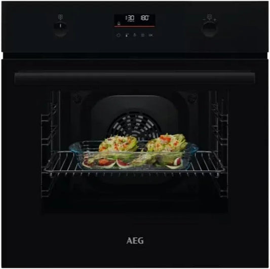 AEG Backofen BPK53516XB, Pyrolyse in Schwarz
