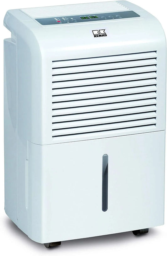 Luftentfeuchter ETF 460 max.52 Remko, Fassungsvermögen 52 L, geeignet für Räume bis 240 m³, 100m², L/Tag, ECO
