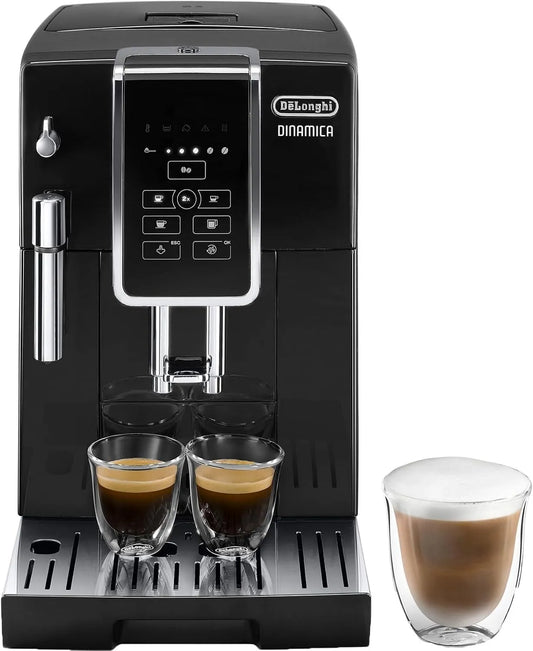 Delonghi Espressomaschine ECAM 350.15 350.15.b 14tazas, Leistung 1450 W, Dinamica.b Freestanding Espresso Machine Black, Coffee, Mill Built-in