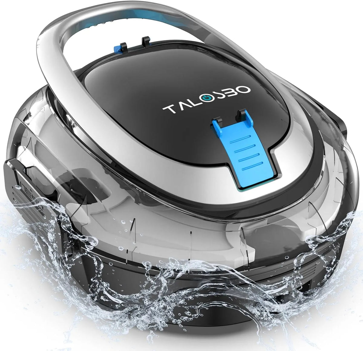 Poolroboter, 2026 neu, TALOSBO S2 mit Doppelfiltration, Kabelloser Poolsauger Akku mit 90 Min Laufzeit,2,5H Ladezeit, Dual Motoren Poolreiniger