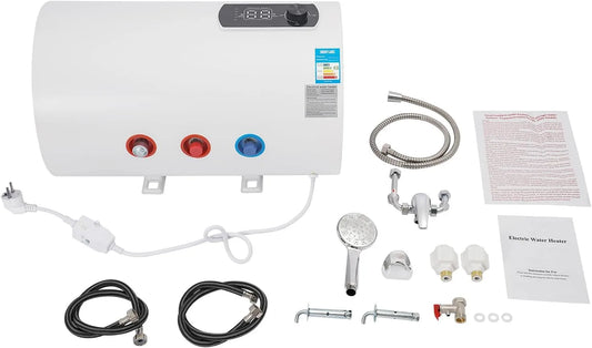 Warmwasserbereiter, Horizontal Wasserheizung Maximale 75 °C Elektrischer ÜBERTISCH 40L Untertischboiler für Küchenspüle