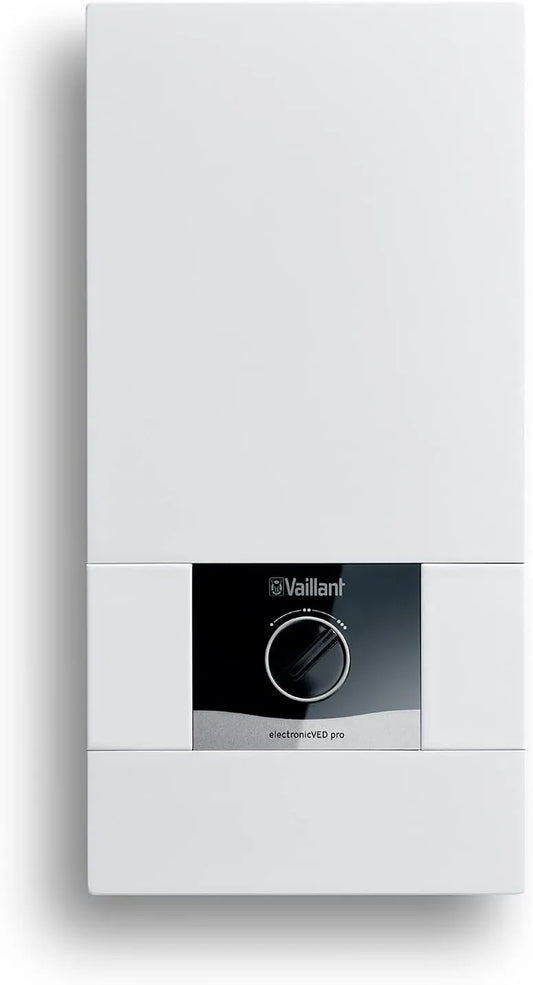 Modell C C C/45 C/55 0010023794 Vaillant elektronischer, Leistung 21kW, VED pro 21/8, druckfest, Wasserleistung von 8 l/min, 35°C, Spannung 400V