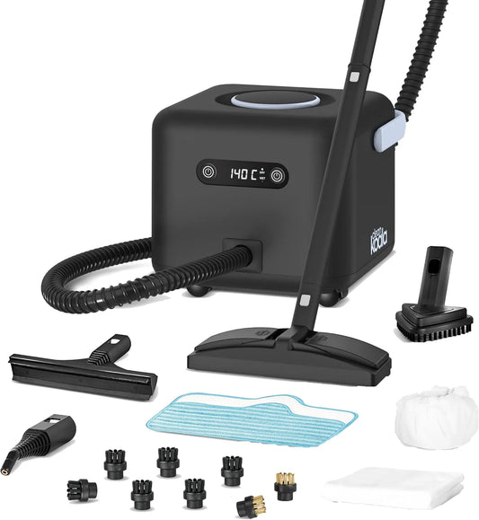 Dampfreiniger Multi, 60 Min., Schnelle Aufheizzeit, Für Böden, Bad & mehr, 30 Sek., 100% natürliches Duftmittel, Extra lange Dampfzeit, Teppiche