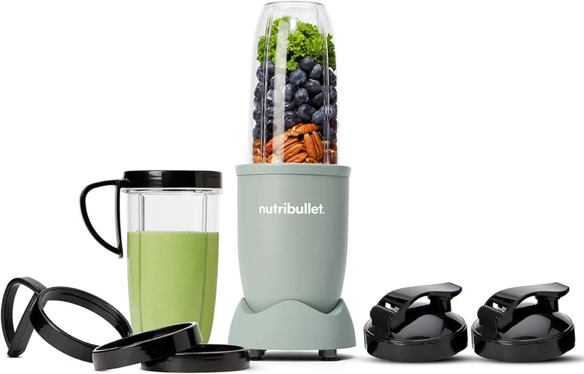 Modell 900, Elektrischer Mixer NB910MAJD nutribullet Pro, 900w leistung, Fassungsvermögen 900ml und 710ml Becher, zerkleinerer, Smoothie Mixer